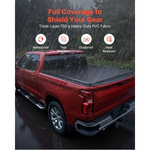 Copertura Morbida Avvolgibile per Cassone 5.8 ft Compatibile con Chevy Silverado/GMC Sierra 1500 (2019-2025) e Nuova Carrozzeria F-250 & Pao - Product Image 4