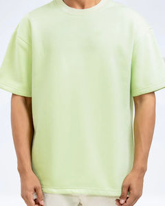 Camisetas Casuales de Punto para Hombre, de Alta Calidad, 100% Algodón, Color Personalizado, Logotipo Frontal, Ligeras, Lisas, al por Mayor - Product Image 4