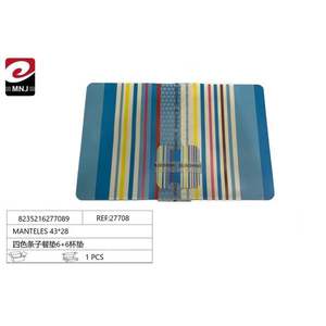 Manteles Individuales a Rayas MANTELES de 43*28 Pulgadas, Manteles Individuales Funcionales y Elegantes - Product Image 1