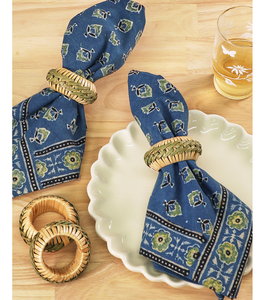 Artículos Populares: Anillos de Servilleta de Ratán de Lujo, Diseño Personalizado, 4 Piezas, el Mejor Artículo para Decoración de Mesa de Cena Real a un Precio Increíble - Product Image 5