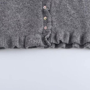 Cardigan pour femmes, léger, en tricot doux, manches longues, à porter tous les jours, coupe confortable, élégant - Product Image 5