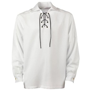 T-shirt Ghillie écossais pour homme, style Highland, chemise à lacets, mode celtique, streetwear décontracté, fournisseur OEM personnalisé en gros - Product Image 6