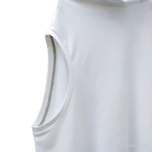 OEM solide personnalisé homme t-shirt goutte épaule O cou uni coupe ample uni sweat été garçons filles surdimensionné unisexe t-shirt - Product Image 2
