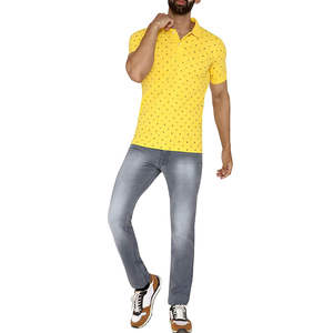 Camiseta Polo de Golf Personalizada al Por Mayor para Hombre, Camisetas de Manga Corta Sólidas Casuales para Montar a Caballo con Logotipo Personalizado Impreso - Product Image 4