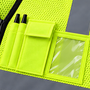 Chaleco de Seguridad Industrial Reflectante de Alta Visibilidad para Equipos de Fábrica, Proveedor Personalizado, Uniformes de Trabajo al por Mayor, Ropa Protectora - Product Image 4