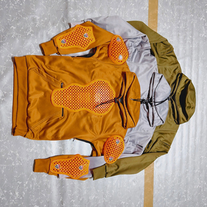 Sweat à capuche pour moto doublé en DuPont, protection optimale pour motard - Product Image 4