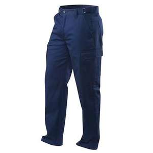 Pantalons de travail durables à haute visibilité 100% coton pour les lieux de travail industriels et de construction en Australie - Product Image 1