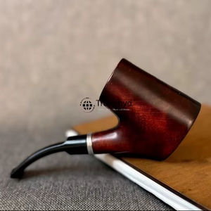 Pipa de Tabaco de Madera Natural Hecha a Mano de Primera Calidad, Diseño Moderno Ecológico, Regalo para Coleccionistas de Tradebyd - Product Image 3