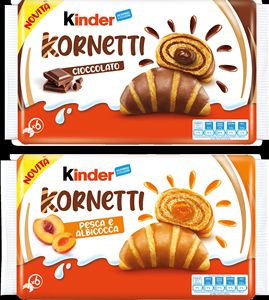 Kinderr Kornetti Cioccolato Premium Cream Filled Wafer Snack Chocolate Biscuit <b>Roll</b> Bulk Pack Wholesale Factory Supply Italy A++ - Product Image 4