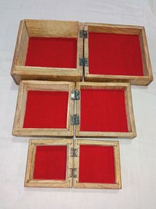 Caja de Almacenamiento de Madera Ecológica de Alta Calidad con Diseño Artesanal, Color y Logotipo Personalizables - Product Image 5