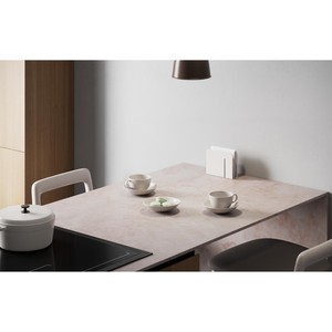 Boîte à mouchoirs en bois moderne et attrayante, design autoportant pour utilisation sur table - Product Image 2