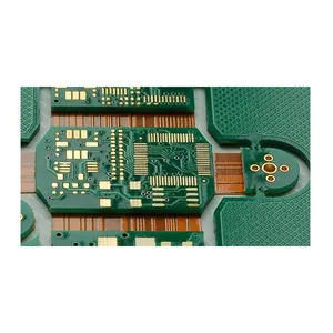 Papan sirkuit PCB HDI kustom kaku dan fleksibel Fr4 papan sirkuit Pcb Flex kaku PCB fleksibel kaku