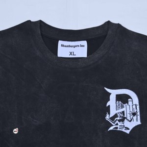 MRI Oversized Cotton T-Shirt Crew Neck Short Sleeve Solid Color Unisex Loose Fit Printed Logo Design All Seasons Wear with OEM - Product Image 5