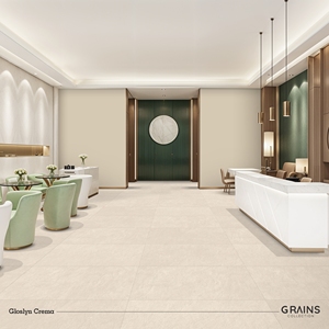 Gloslyn Crema GHR Surphase - Azulejos de Porcelana para Piso y Pared, 600x1200 mm, Acabado Mate, Diseño Interior Moderno - Product Image 4