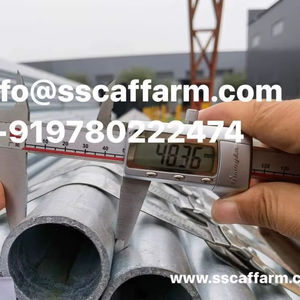 Tube d'échafaudage en fer galvanisé et en acier au carbone de conception moderne de taille personnalisée, léger et durable pour tous les types d'utilisation - Product Image 1