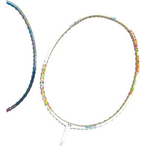 N. ° 1 raqueta de bádminton profesional de carbono completo de Taiwán con empuñaduras duras y suaves - Product Image 6