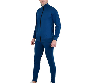 เสื้อแจ็คเก็ตออกกำลังกายผู้ชายแบบสั่งทำพิเศษ พร้อมซิปเต็มตัวและวัสดุระบายความชื้น ทรงเข้ารูป - Product Image 2