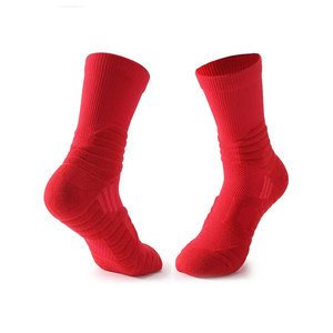 Econex Sports Blue Crew <b>Socks</b> <b>Running</b> Men Women Quick Dry Breathable Solid Spandex/Nylon/Cotton Knitted Winter Standard Body - Product Image 1