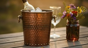 Dark Finished Copper Ice Buckets For Restaurant And Hotel Drink <b>Serving</b> And Cooling Or Gifting Option For Luxury Bar - Product Image 6