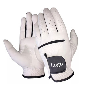 Gants de golf pour hommes, best-sellers du fabricant pakistanais, qualité supérieure, couleur unie, logo personnalisé. - Product Image 6