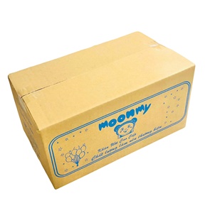Cartons d'emballage auto-érectiles en carton ondulé écologiques et recyclables, fabriqués à partir de matériaux recyclés, pour usage domestique, imprimés en offset - Product Image 2