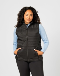 <b>Men</b> Women's Winter Quilted Softshell <b>Vest</b> Puffer Gilet Zip Sleeveless Jacket Waterproof Windproof Breathable Outerwear Cycling - Product Image 4
