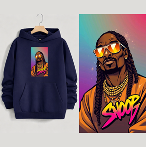 เสื้อสเวตเชิ้ตผ้าฝ้าย 100% พิมพ์ลายการ์ตูนแบบสั่งทำ |   เสื้อฮู้ดกันหนาวแบบยูนิเซ็กซ์ ผ้าฟลีซ ไม่ยับ พร้อมกระเป๋า น้ำหนัก 300 กรัม - Product Image 3