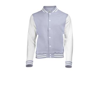 Chaqueta universitaria de alta calidad unisex de lona en blanco personalizable para invierno Formal bordado Diseño de botones chaqueta de hombre al por mayor - Product Image 4