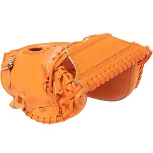 Hot Sell Custom Leather Professional Breathable Comfortable Steerhide Leather Catcher <b>Baseball</b> <b>Gloves</b> Waterproof Split Finger - Product Image 5