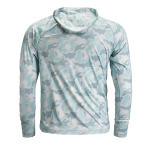 Custom High Quality 100% Polyester UPF 50 Waterproof Breathable UV Protection Quick Dry Fishing Shirt Heat-Transfer Printing - Product Image 4