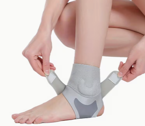 Attelle de cheville réglable en néoprène respirante avec fermeture auto-agrippante pour la protection et la stabilisation des entorses de la cheville, unisexe, fitness - Product Image 2