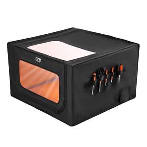 31.5x31.5x19.6 "ฝาครอบป้องกันไฟสำหรับเครื่องแกะสลักเลเซอร์ที่จำเป็นสำหรับเครื่องแกะสลักเลเซอร์ - Product Image 1