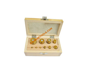 SUNTOOLS/STIPL Ensemble de test de bijoux en plastique rond avec 12 poids en or pour la fabrication de bijoux - Product Image 2