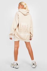 Sudadera con capucha para mujer, con estampado de logotipo personalizado, talla grande, edición limitada, para invierno - Product Image 2