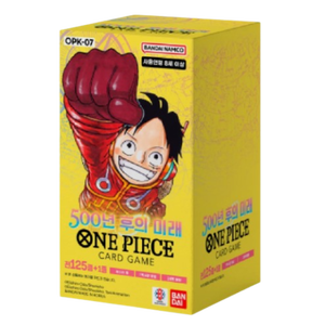[OPK-07] Caja de Sobres de ONE PIECE 500 Years in the Future, Versión Coreana Sellada Original Venta al por Mayor B2B de Animación DAP - Product Image 1