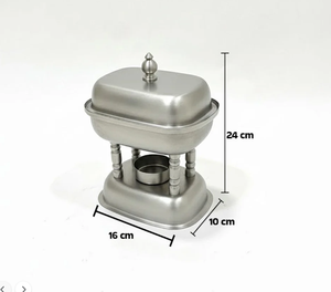 Premium Silver Stainless Steel Chafing Dish Elegant Buffet <b>Food</b> Warmer for Home Hotels Restaurants Catering Equipments - Product Image 1