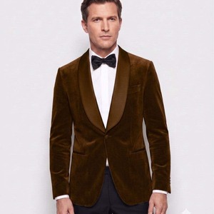 Premium Quality Dark <b>Brown</b> Velvet Fabric Luxury Soft Touch Polyester Material for Clothing Dresses Suits Jackets Use for Sale - Product Image 6