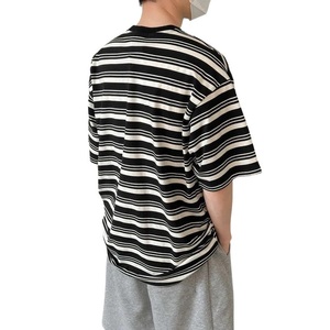 Camiseta Formal Personalizable para Hombre, 100% Algodón Peinado, 180 GSM, Sostenible, de Gran Gramaje, Oversize, Antipilling, Hombro Caído - Product Image 3