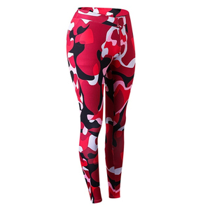 Leggings de yoga taille haute anti-plis à imprimé floral pour femme, extensibles, 4XL, longueur cheville, vêtements de sport - Product Image 6