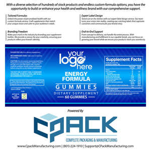 Suplemento Dietético en Gomitas con Fórmula Energética Hecho en EE. UU., Venta al Por Mayor a Precio de Mayorista, Exportador Líder - Product Image 4