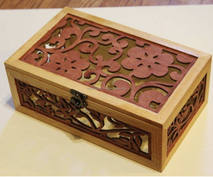 Vintage Handmade Decorative Wooden <b>Jewellery</b> <b>Box</b> Carving Wooden <b>Gift</b> <b>Box</b> Perfect - Product Image 3