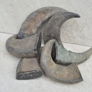 Pointes de corne de buffle bio, taille personnalisée, écologiques, magnifiquement sculptées style animal, matériaux naturels de haute qualité, art - Product Image 6