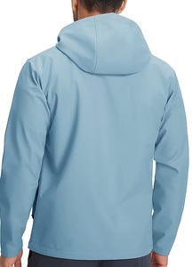 Chaquetas Softshell para Hombre, Ligeras, Resistentes al Viento, con Capucha, MOQ Bajo, Nueva Llegada, Precio al por Mayor, Chaquetas Softshell con Capucha - Product Image 5