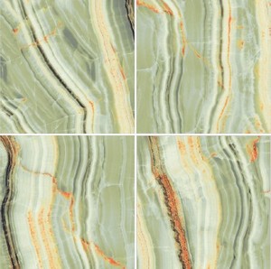 Carreaux de porcelaine brillante effet bois, 8,5 mm d'épaisseur, faible absorption d'eau, résistants à l'usure, adhésifs, texture solide, design moderne - Product Image 1