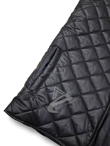 Gilet matelassé pour hommes, vêtements d'extérieur, veste sans manches matelassée à fermeture éclair pour l'hiver, taille S à XXL, veste matelassée - Product Image 5