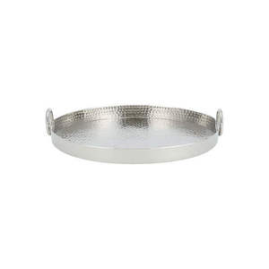 Bandeja de Servicio Metálica de Diseño Moderno, Última Llegada, para Hogar y Hotel, para Servir Comida y Bebidas, con Asa - Product Image 6