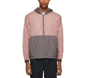 Veste coupe-vent d'extérieur en polyester de bonne qualité, personnalisée, avec lettre imprimée, décontractée, pour hommes - Product Image 5