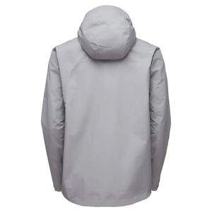 Chaqueta Impermeable con Capucha para Hombre, Nueva Llegada OEM, 100% Poliéster, Cuello Alto, Transpirable, Cortavientos, con MOQ Bajo - Product Image 2