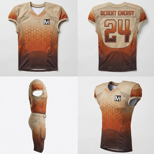 ชุดยูนิฟอร์มอเมริกันฟุตบอลแบบซับลิเมชั่น รุ่น Elite Series สีสั่งทำพิเศษ ไซส์ใหญ่พิเศษ 7XL เสื้อเจอร์ซีย์และกางเกงฟุตบอลแบบทนทาน - Product Image 6