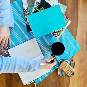 Juego de Toallas de Mano de Algodón Turco Tejido Ecológico con Logotipo Personalizado, Súper Absorbente, de Secado Rápido, para Cocina, Peskir, Liquidación de Existencias - Product Image 4